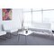 Office Star Products Brooklyn  Glass Top Coffee Table, Glass/Brushed Nickel Finish MG1242S-NB - alternate 5