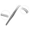 A2Z Scilab Culinary Tweezers, Narrow Precision Serrated Jaws, 5.5 Inch Curved, Stainless Steel Tongs A2Z-ZR1043 - alternate 1
