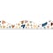 Ashley Productions Magnetic Scallop Border, Everyone Is Welcome Hearts, 12 Feet Per Pack, 6PK 11432 - alternate 2