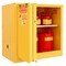 Securall Flammable Storage Cabinet, 30 Gallon, 1 Shelves, 36 in W x 35 in H x 24 in D, Yellow A231 - alternate 2