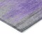 Homeroots 5' X 8' Purple Gray And Charcoal Abstract Washable Indoor Outdoor Area Rug 587171 - alternate 6