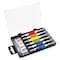 Performance Tool 6 pc. Chromatic Screwdriver Set, Color Coded Grips, Phillips, Slotted, Case W1732 - alternate 1