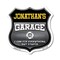 Signmission Jonathan's Garage I Can Fix Everything But Stupid, 12 Inch X 12 Inch, Aluminum Metal Sign SHI-A-12-490-JONATHAN - alternate 1