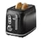 Oster Retro 2 Slice Toaster with Extra Wide Slots in Black 2155952 - alternate 1