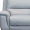 Homeroots Three Piece Indoor Gray Leather Six Person Seating Set 548961 - alternate 6