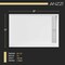 Anzzi 76'' x 57-60'' Frameless Sliding Shower Door in Matte Black with Alcove Right Drain Shower Base SD-5902303R-MB - alternate 8