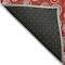 Homeroots 5' X 8' Red And Ivory Geometric Washable Indoor Outdoor Area Rug 583385 - alternate 5