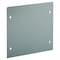 Nvent Hoffman Box Cover, Wall Box Type, 16 Gang, Carbon Steel, Flush Cover Type AFE12X12 - alternate 1