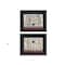 Homeroots Set Of Two Hot Bath 7 Black Framed Print Bathroom Wall Art, 2PK 405910 - alternate 3
