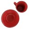 Elama Rustic Birch 16 Piece Stoneware Dinnerware Set in Red EL-RUSTICBIRCHRED - alternate 9