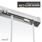 Anzzi 76in x 44-48 in. Frameless Sliding Shower Door in Polished Chrome , 3/8in Tempered Clear Glass SD-AZ21-01CH - alternate 9