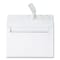 Quality Park Greeting Card/Invitation Envelope, A-9, Square Flap, Redi-Strip, 5.75 x 8.75, White, 100PK QUA10750 - alternate 2