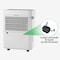 Edendirect 53 pt. 4,500 sq. ft. Dehumidifier with Drain Hose, Bucket in. White, Variable Speed, Auto Defrost,  ZR-AP25-2008EE - alternate 6
