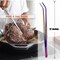 A2Z Scilab Culinary Tweezers, Blunt Serrated Jaws, 12 Inch Multicolor Curved, Stainless Steel Tongs A2Z-ZR1039 - alternate 4