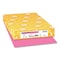 Astrobrights Color Paper, 24 lb Bond Weight, 11 x 17, Pulsar Pink, 500PK 21033 / 22623 - alternate 2