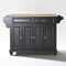 Crosley Cambridge Wood Top Full Size Kitchen Island/Cart KF30001DBK - alternate 1