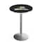 Holland Bar Stool Co 42" Stainless Steel Wright State Pub Table, 36" dia. Top L214S4236WrtStU - alternate 1