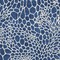 Homeroots 3' X 5' Navy Blue And Ivory Geometric Washable Indoor Outdoor Area Rug 595097 - alternate 9