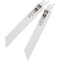 Do It Best Reciprocating Saw Blade, Thin Metal, 6 in, 18 TPI, Bi-Metal, 2-Pk QJDIB-RS-004 - alternate 1