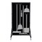 5S Supplies Housekeeping Shadow Board Broom Station V3, Black / Gray Shadows, Kit, No Text HSB-V3-BLACK/GRAY-KIT-NO TEXT - alternate 1