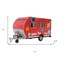 Homeroots Red Camper Trailer Model Tissue Holder 376334 - alternate 6