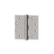 Hager 4-1/2" x 4" Full Mortise Standard Weight Ball Bearing Hinge Satin Chrome Finish 060319 - alternate 5