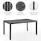 Crosley Hansen Outdoor Dining Table CO6305-MB - alternate 6