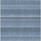 Homeroots 10' X 14' Denim Blue And Sky Blue Striped Washable Indoor Outdoor Area Rug 610587 - alternate 8