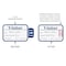C-Line Products 3" x 2" Time's Up! Self-Expiring Visitor Badges with Registry Log, 1/BX 97009 - alternate 7