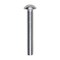 Auveco 12-24 x 1 1/2in Slotted Round Head Machine Screw Zinc, 100PK 2550 - alternate 1