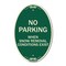 Signmission No Parking When Snow Removal Conditions Exist, 12 In X 18 In Architectural, Heavy Gauge Aluminum A-OV-G-1218-23639 - alternate 1