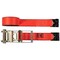 Mytee Products 2PK 3inx30ft Ratchet Tie-Down Strap w/Flat Hook for Flatbed Truck 15000lbs BS Red, 2PK RS330-Rx2 - alternate 8