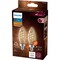 Signify Vintage 25W Equivalent Amber B11 Medium LED Decorative Light Bulb 565804 - alternate 4