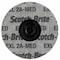Scotch-Brite Roloc EXL Unitized Wheel, 2A Medium, TS, 3 in, 10/Carton, 40PK XL-US - alternate 1