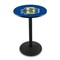 Holland Bar Stool Co 36" Blk Wrinkle South Dakota State Pub Table, 36" dia. Top L214B3636SDakSt - alternate 1