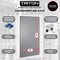 Triton Products 63 pc LocHook Assortment W/ (2) 24" W x 42-1/2" H Gray 18-Gauge Steel Square Hole Pegboards LB2-GKit - alternate 6