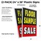 Signmission Floor Sample Sale, Plastic Signs Only 24 Inch x 36 Inch, Corrugated Plastic, 2PK CSB-2436-2PACK-Floor Sample Sale - alternate 2