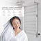 Anzzi Eve 8-Bar Wall Mounted Electric Towel Warmer Rack in Polished Chrome TW-AZ012CH - alternate 7
