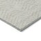 Homeroots 3' X 5' Beige And Gray Chevron Washable Indoor Outdoor Area Rug 596237 - alternate 7