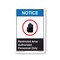 Signmission OSHA Notice Sign, 10" H, 14" W, Aluminum, Restricted Area Authorized Personnel Only, Landscape OS-CL-A-1014-L-19974 - alternate 1