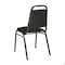 Flash Furniture HERCULES Series Trapezoidal Back Stacking Banquet Chair in Black Fabric - Black Frame, 4PK 4-FD-BHF-2-BK-BK-GG - alternate 8