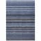 Homeroots 10' X 14' Denim Blue And Gray Striped Washable Indoor Outdoor Area Rug 577768 - alternate 5