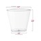 Smarty Had A Party 5 oz. Crystal Clear Plastic Disposable Party Cups (500 Cups), 500PK 525-CASE - alternate 8