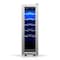 Tcl 1.24 Cu. Ft. 12-Bottle Wine Cooler, Low Noise, Digital Controls, LED Light, Glass Door, Stainless TRW12F6AS - alternate 1