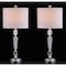 Jonathan Y Victoria 27" Crystal LED Table Lamp, Clear, 2PK JYL2047A-SET2 - alternate 9
