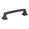 Amerock Mulholland 3-3/4 inch 96mm Center-to-Center Gunmetal Cabinet Pull 2000750 - alternate 1