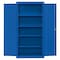 Sandusky Shelf Cabinet, 72 in H, 36 in W, 24 in D, Swing, Three-Point Locking, 4 Shelves CA41362472-06 - alternate 6
