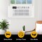 Wptac 18,000 BTU 230V Window Mounted Air Conditioner with Supplemental Heat WHHW182BW - alternate 14