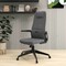 Leisuremod Nexa High Back Swivel Office Chair with Headrest and Nylon Base NO52GRL - alternate 10