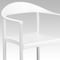 Flash Furniture Cafe Chair, Stackable, Plastic, White RUT-418-WH-GG - alternate 12